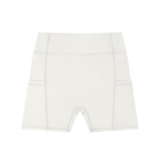 High-Waisted Pocket Halo Biker Shorts
