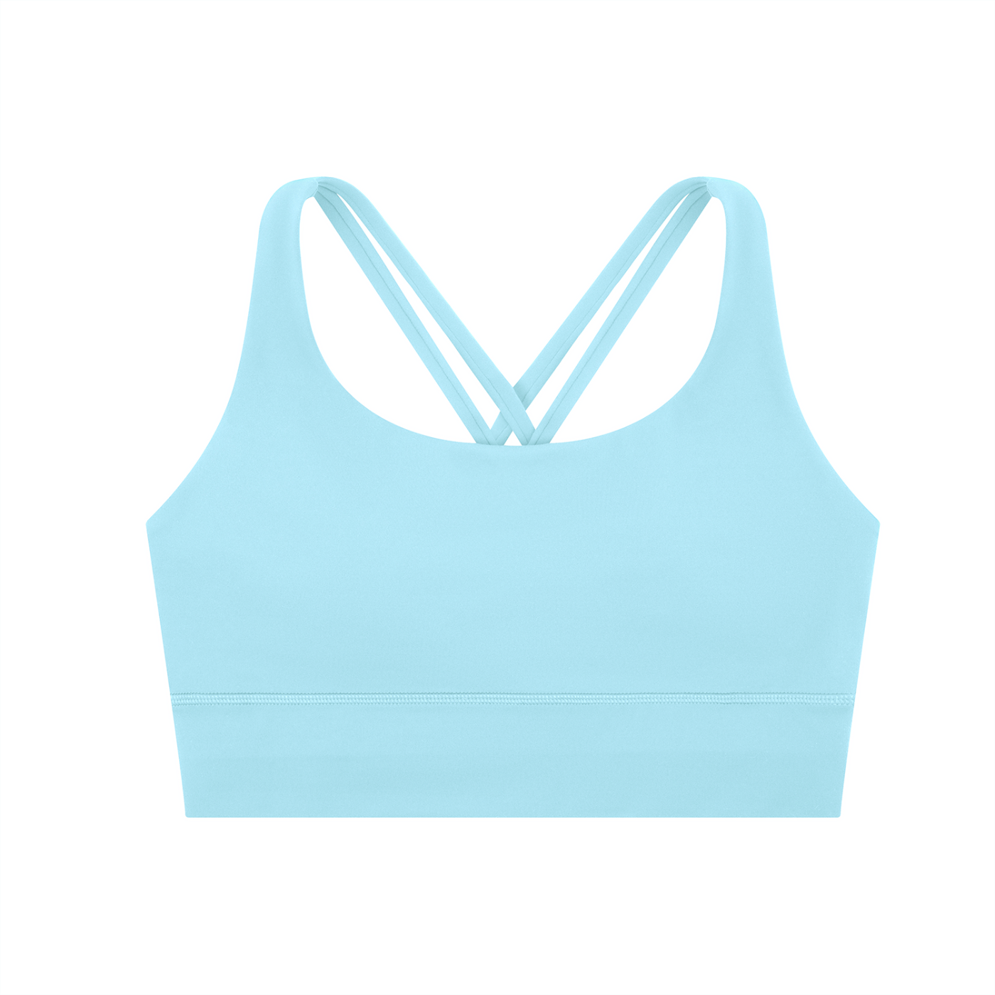 Strappy Criss-Cross Halo Sports Bra