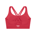 Strappy Criss-Cross Halo Sports Bra