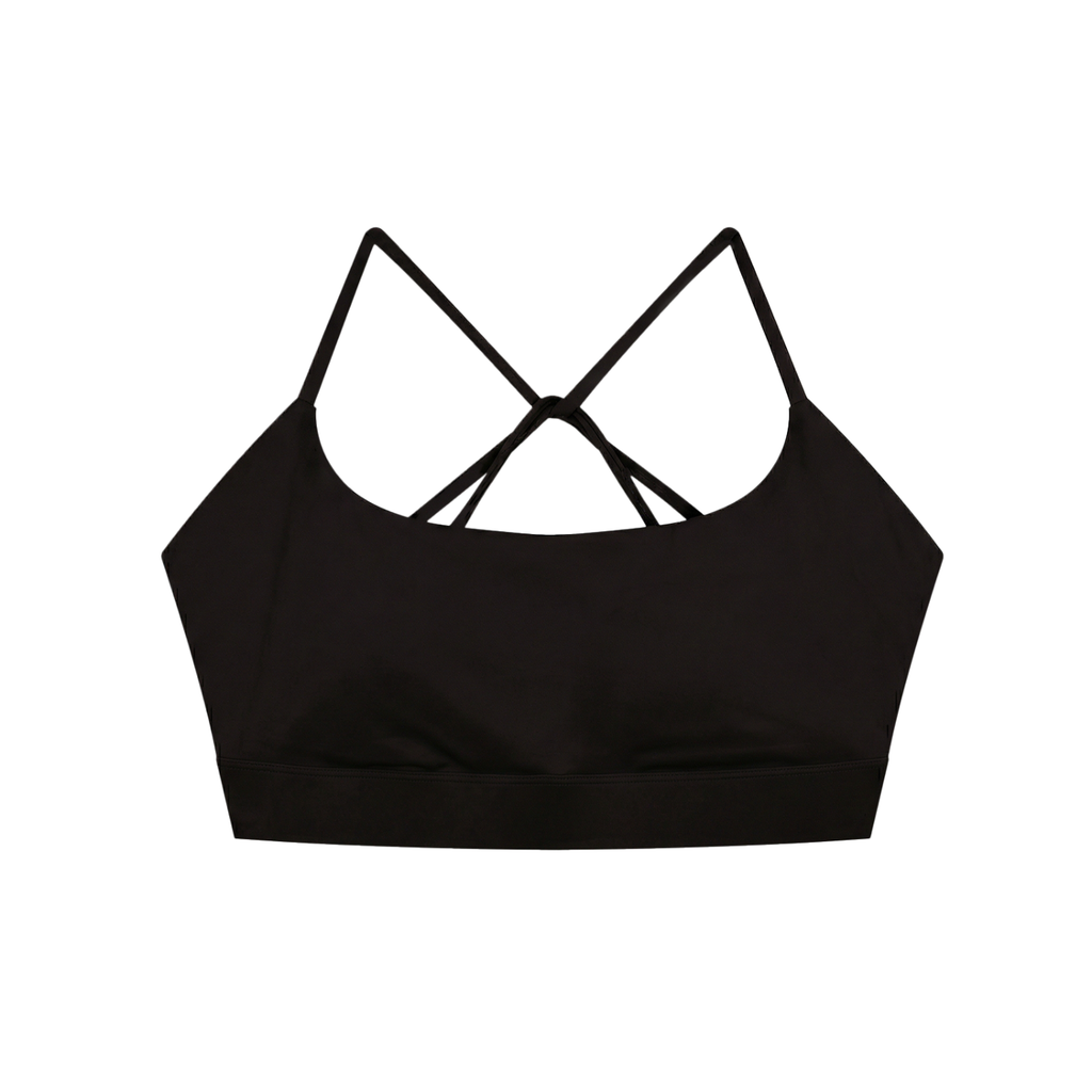 Strappy Criss Cross Yoga Sports Bra