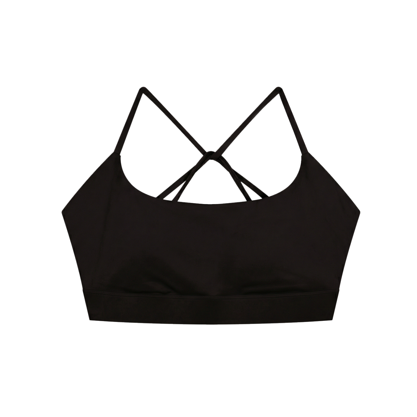 Strappy Criss Cross Yoga Sports Bra
