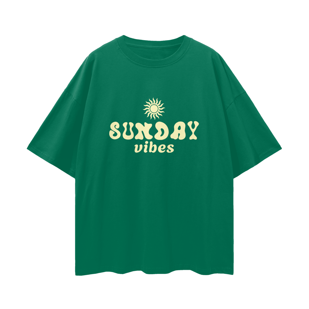 Sundayy Vibes Drop Shoulder T-Shirt