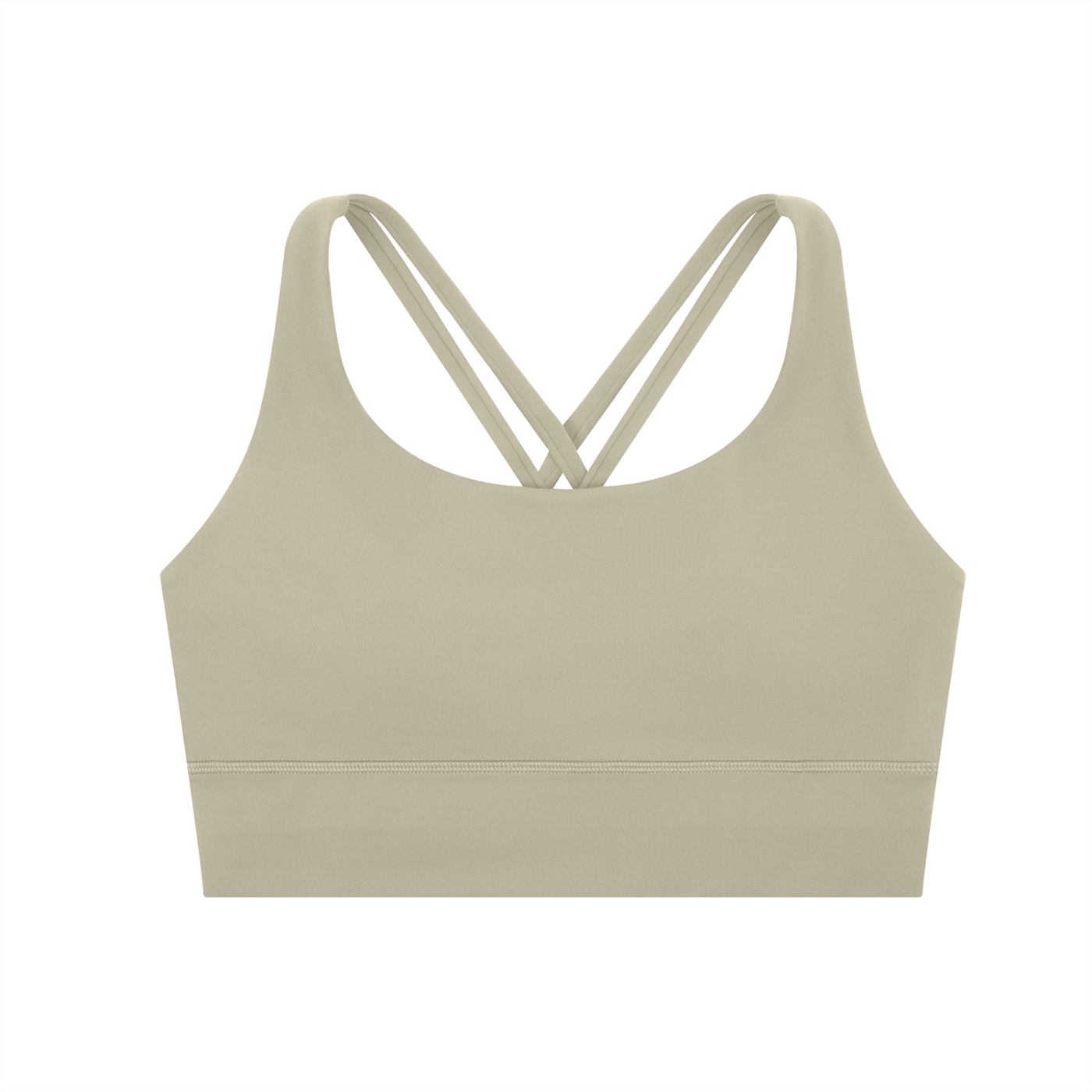 Strappy Criss-Cross Halo Sports Bra