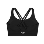 Strappy Criss-Cross Halo Sports Bra