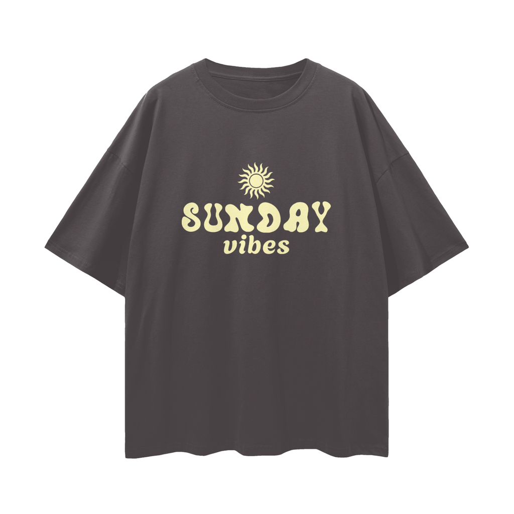 Sundayy Vibes Drop Shoulder T-Shirt