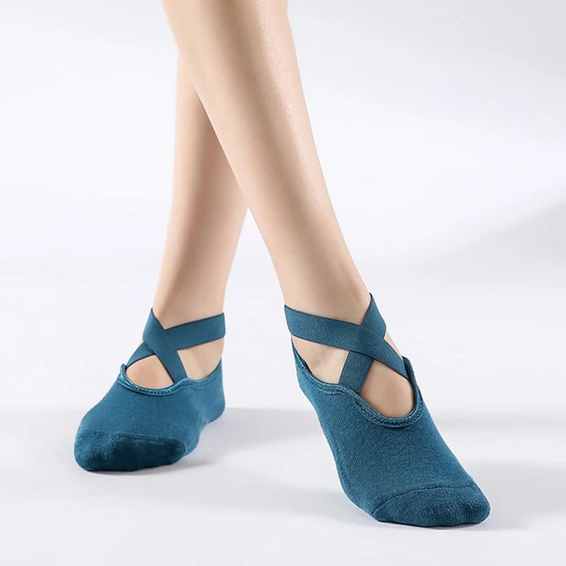 Non-Slip Ballet Yoga Socks Cotton