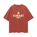 Sundayy Vibes Drop Shoulder T-Shirt