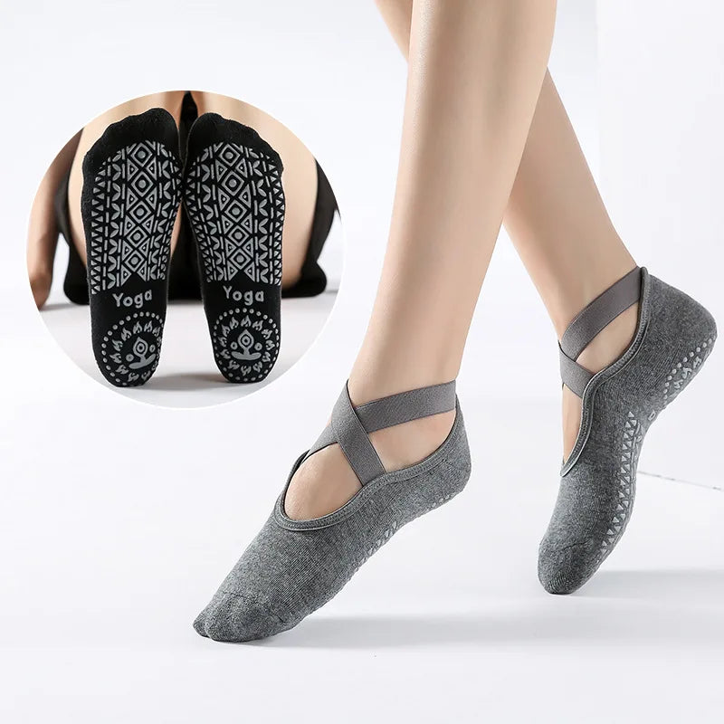 Non-Slip Ballet Yoga Socks Cotton