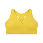 Crossover V-Neck Sports Bra