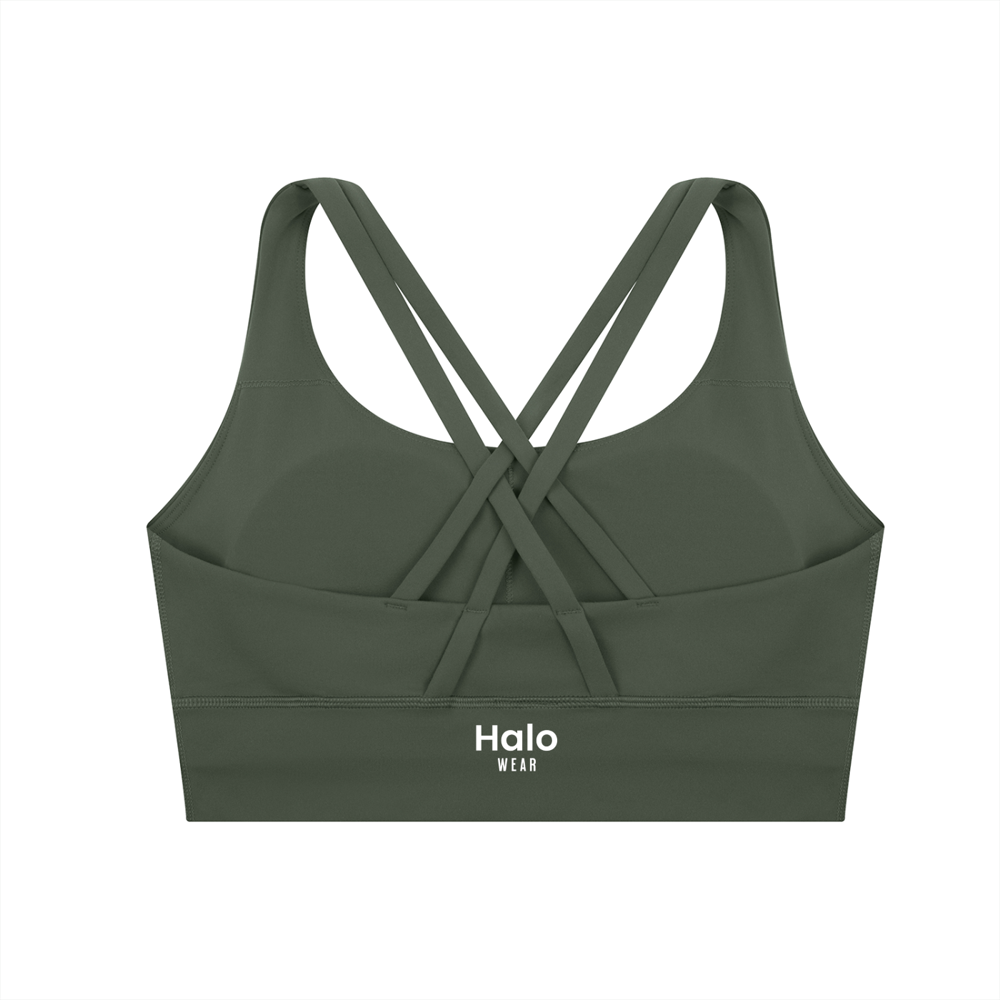 Strappy Criss-Cross Halo Sports Bra