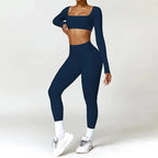 Women’s Long Sleeve Gym Set