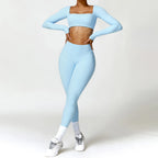 Women’s Long Sleeve Gym Set