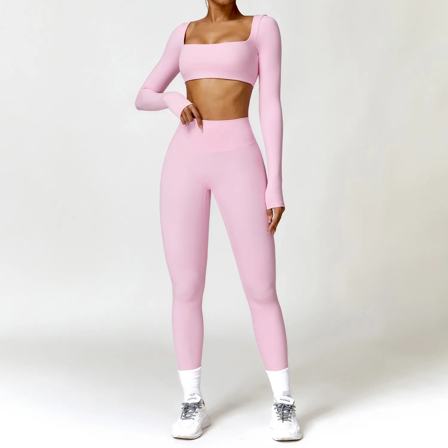 Women’s Long Sleeve Gym Set
