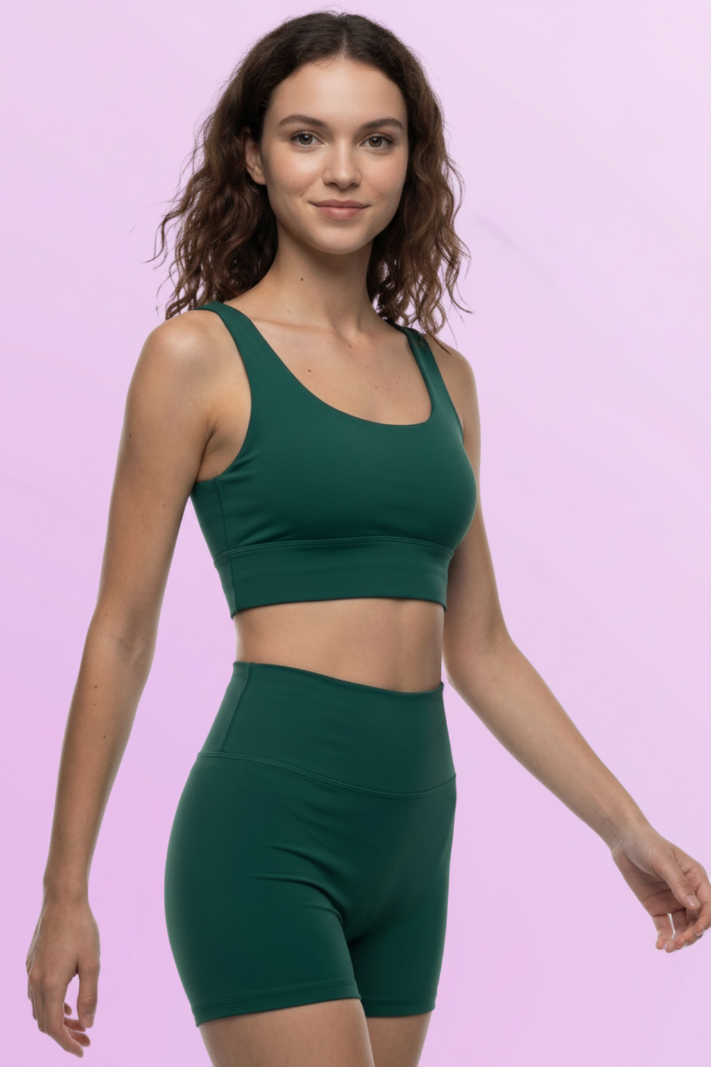 Strappy Criss-Cross Halo Sports Bra