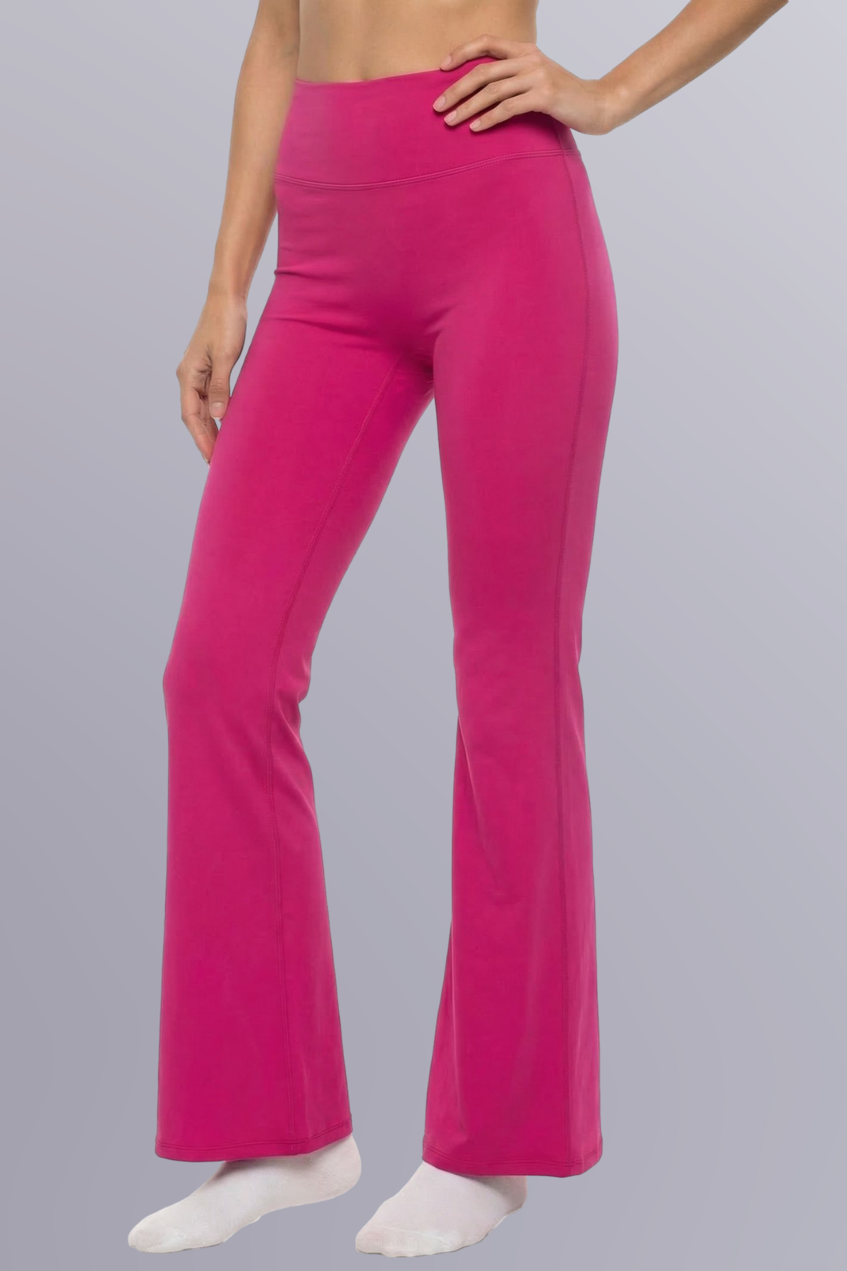 High-Waisted Flare Leggings