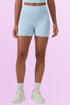 High-Waisted Blend Biker Shorts