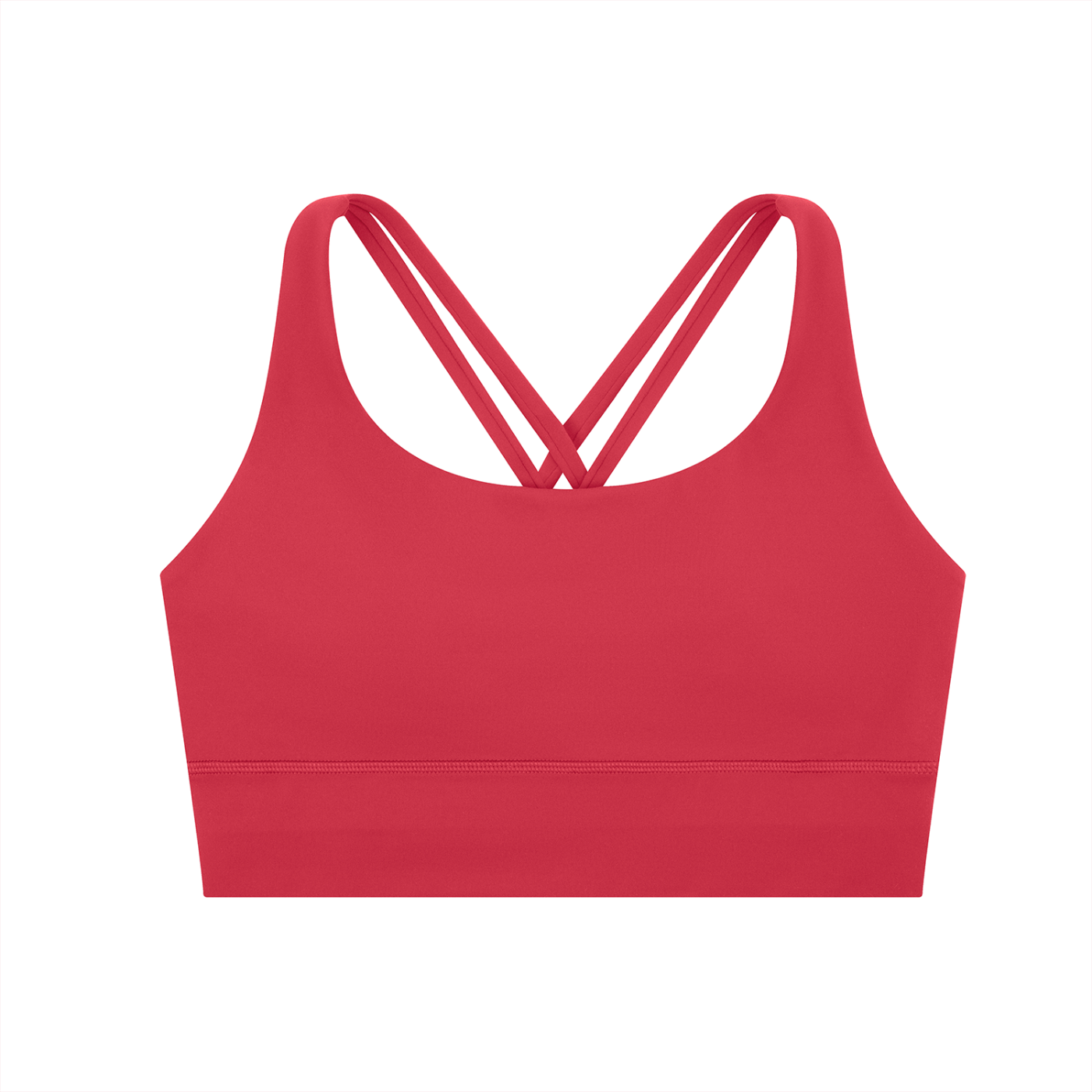 Strappy Criss-Cross Halo Sports Bra