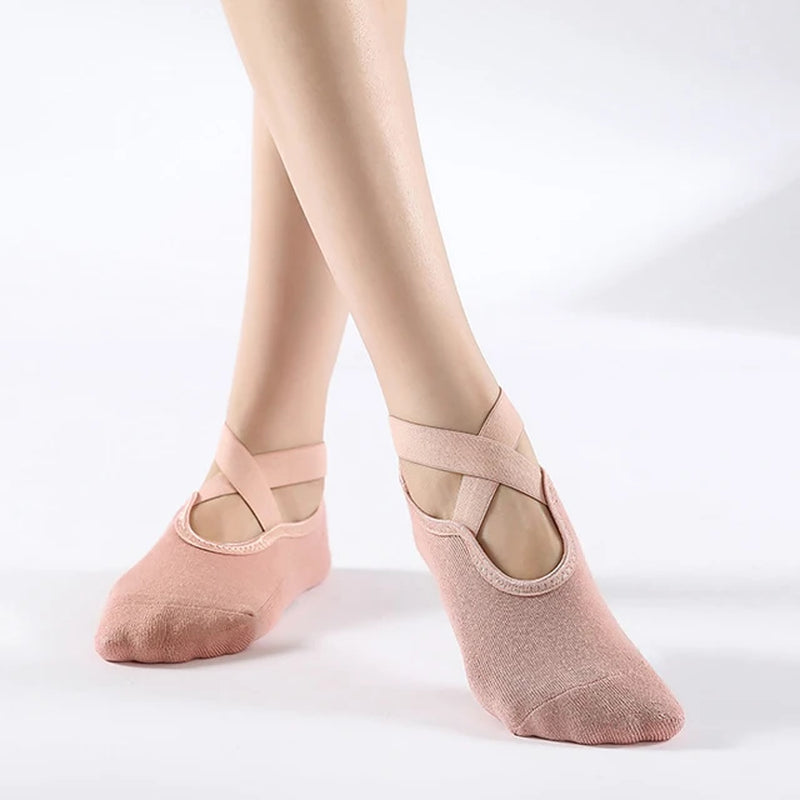 Non-Slip Ballet Yoga Socks Cotton
