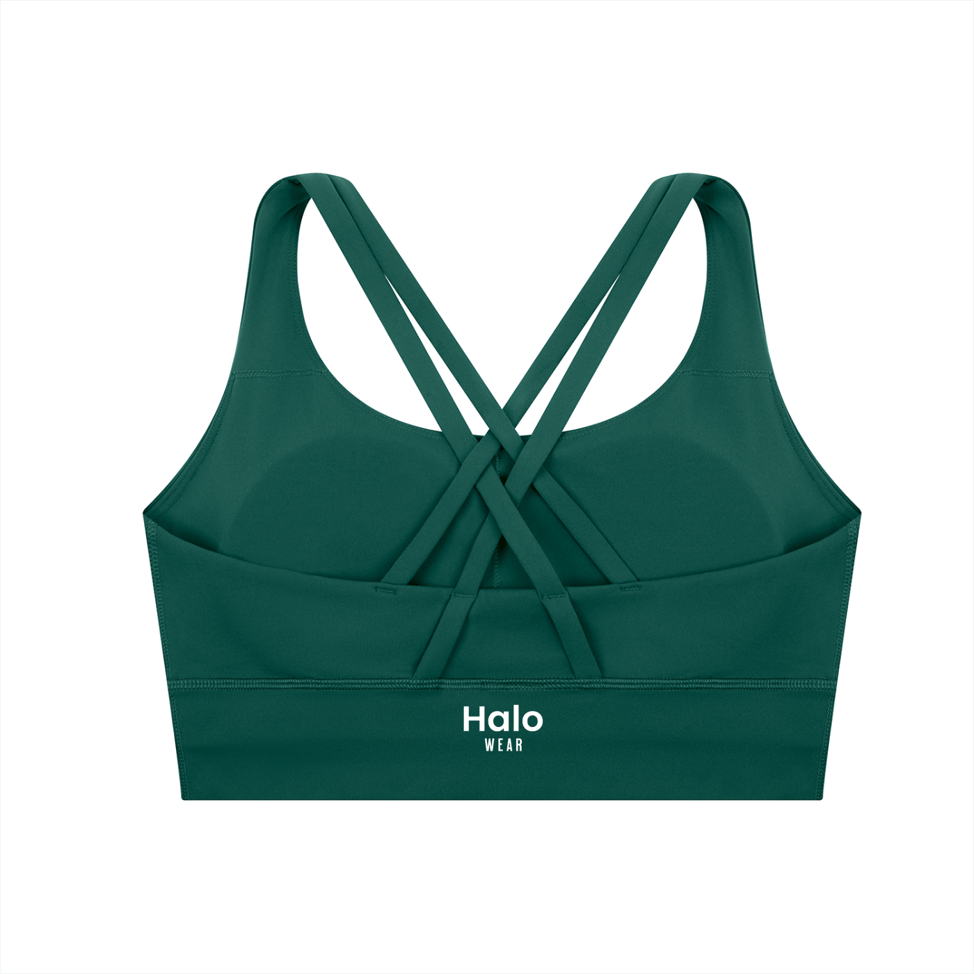 Strappy Criss-Cross Halo Sports Bra