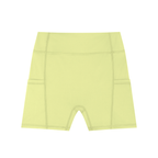 High-Waisted Pocket Halo Biker Shorts