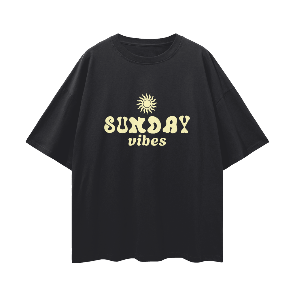 Sundayy Vibes Drop Shoulder T-Shirt