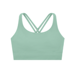 Strappy Criss-Cross Halo Sports Bra