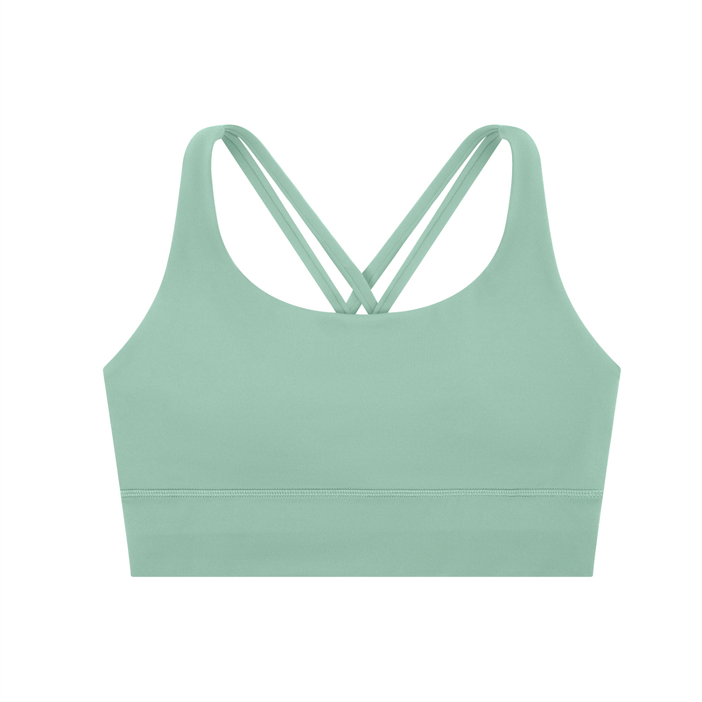 Strappy Criss-Cross Halo Sports Bra
