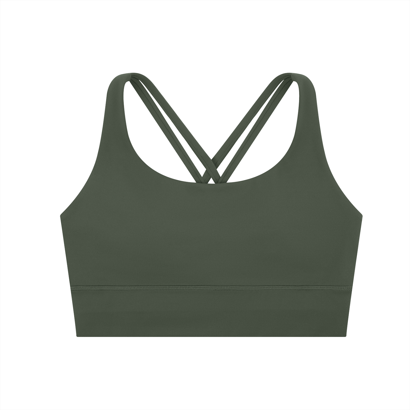 Strappy Criss-Cross Halo Sports Bra