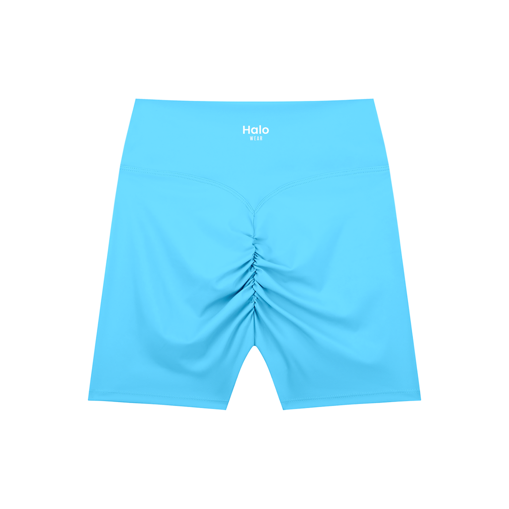 High-Waisted Blend Biker Shorts