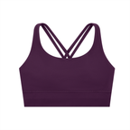 Strappy Criss-Cross Halo Sports Bra