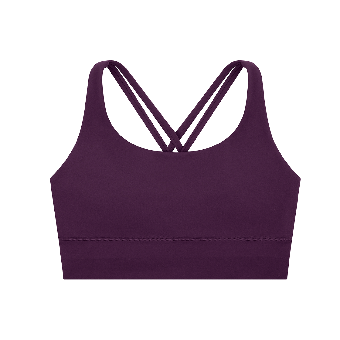 Strappy Criss-Cross Halo Sports Bra