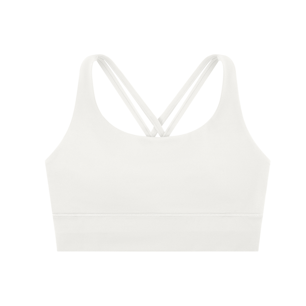 Strappy Criss-Cross Halo Sports Bra