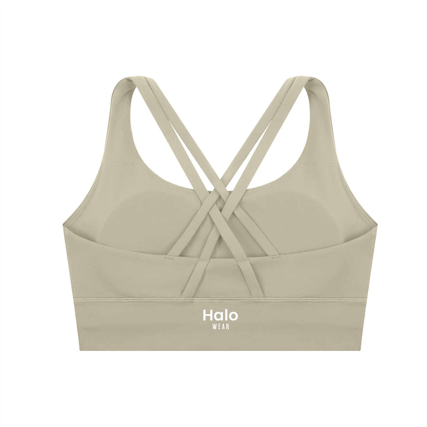 Strappy Criss-Cross Halo Sports Bra