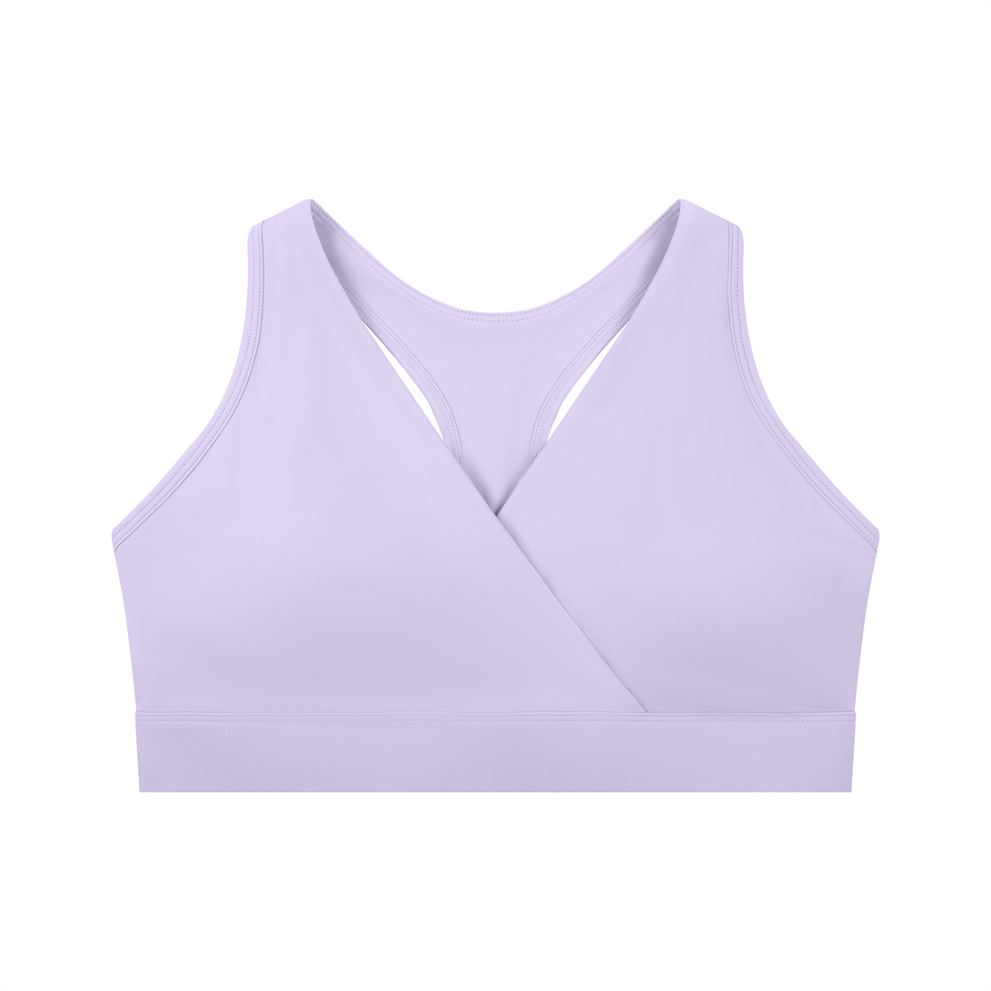 Crossover V-Neck Sports Bra