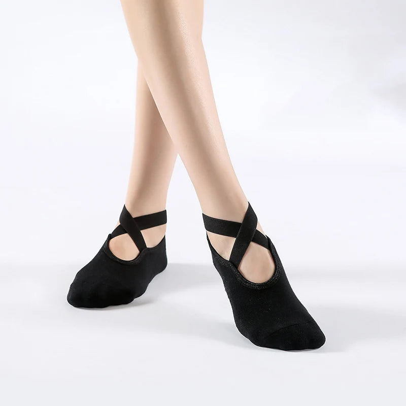 Non-Slip Ballet Yoga Socks Cotton