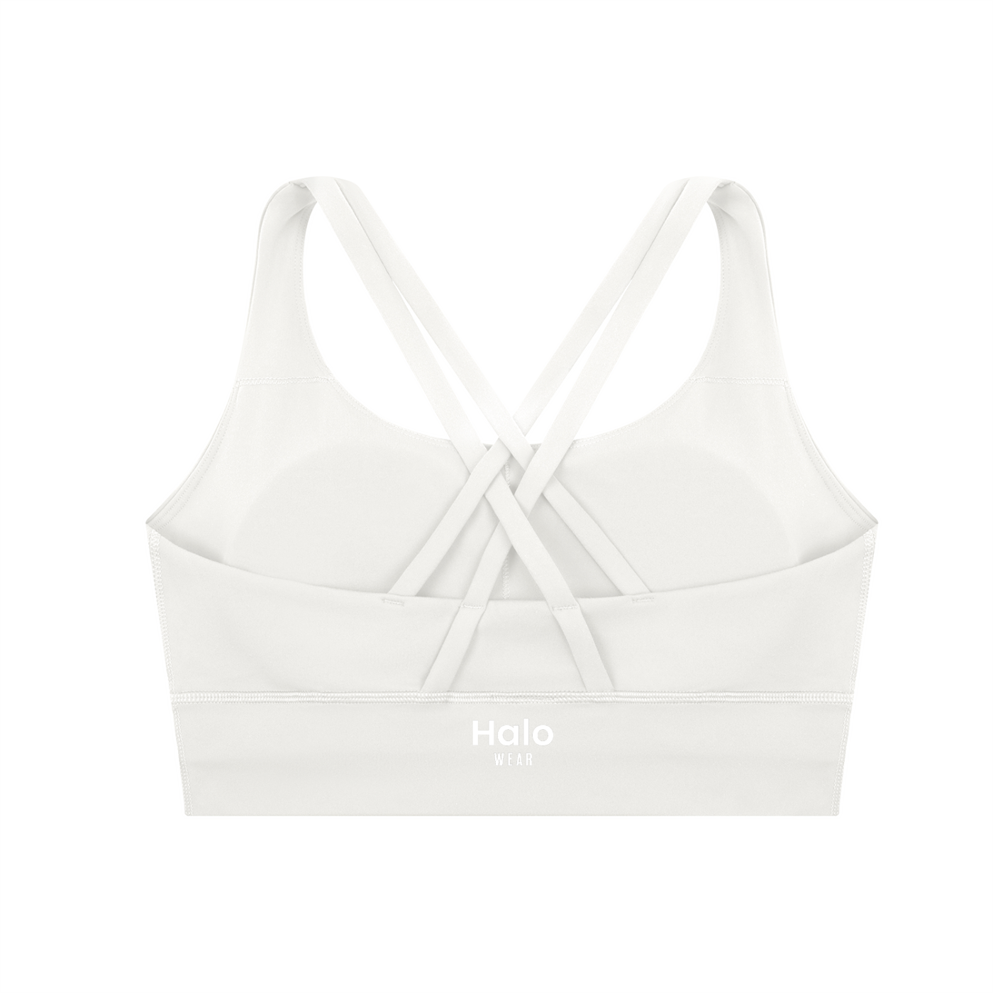 Strappy Criss-Cross Halo Sports Bra