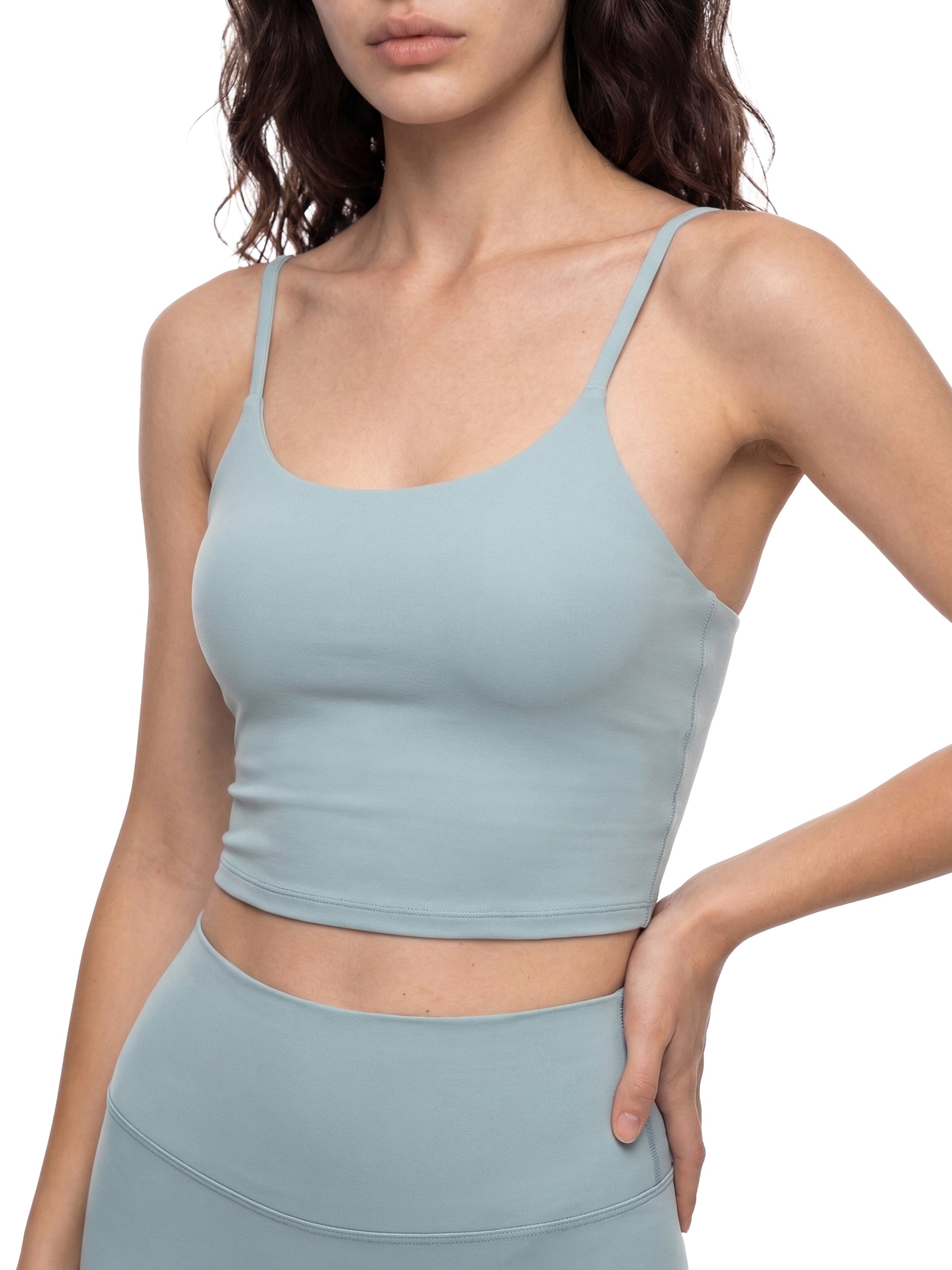 Seamless Spaghetti Strap Bra
