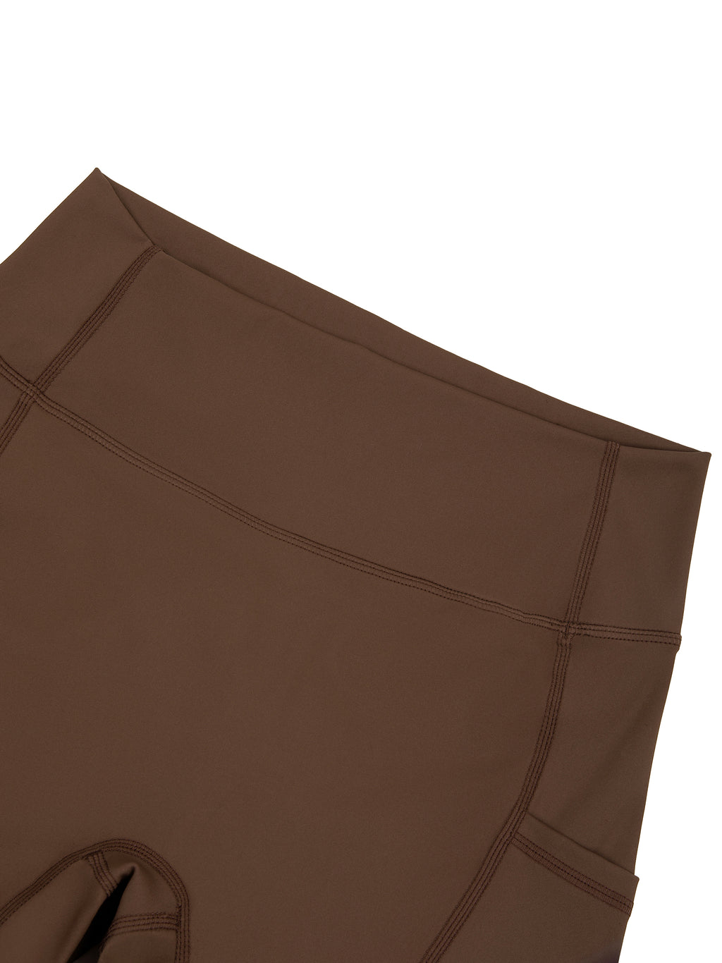 High-Waisted Pocket Halo Biker Shorts