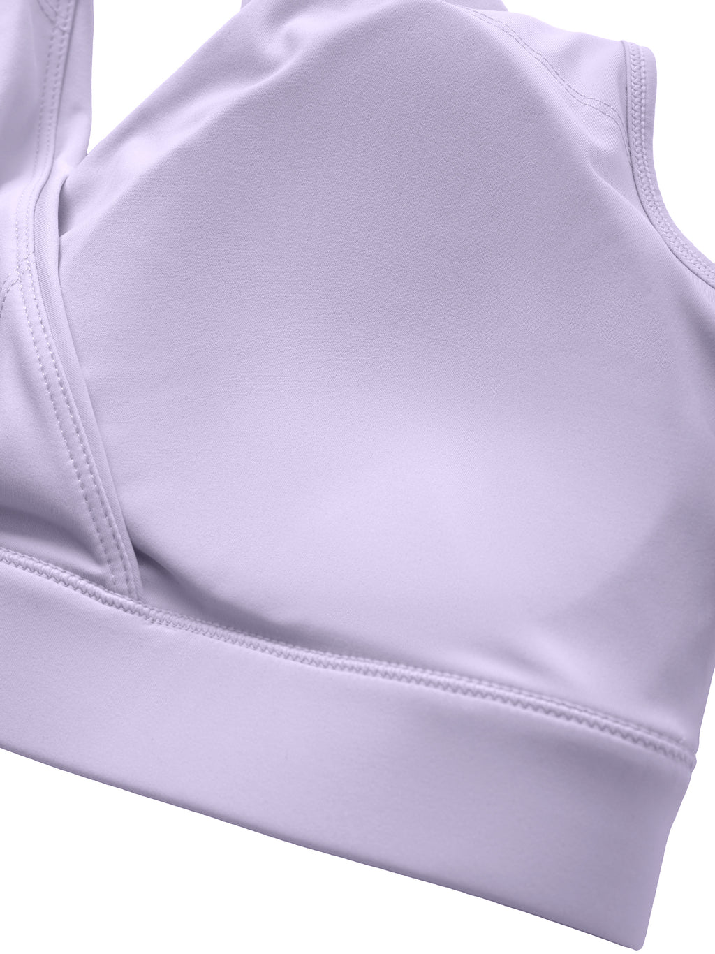 Crossover V-Neck Sports Bra