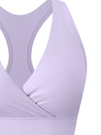 Crossover V-Neck Sports Bra
